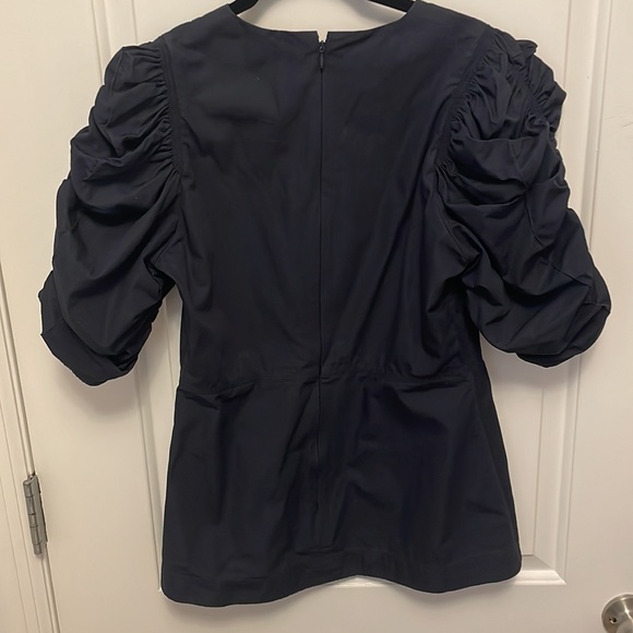 Celine Navy Blouse - Picture 4 of 5